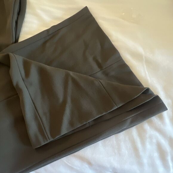 ARMANI COLLEZIONI Pants Brown Wool Wide Leg 10 MADE IN ITALY 32x28 - Picture 3 of 13